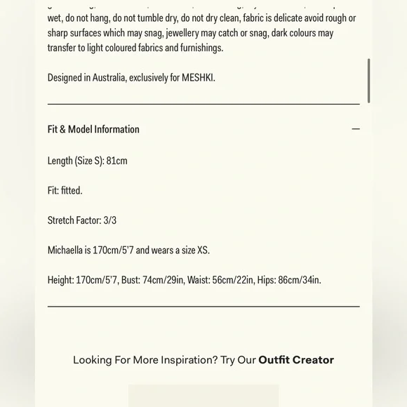 Meshki Blair Knit Mini Dress With Pleats - Ivory - Picture 7 of 15